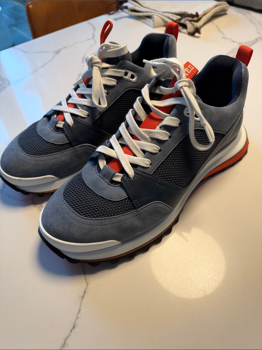 Hermes Men's Leader Sneakers Size 42